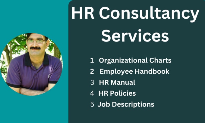 Gig Preview - Give HR approaches, employee handbook and organizational diagram