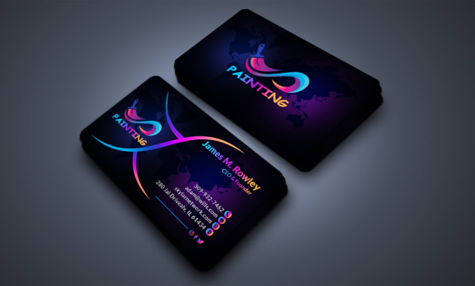 Gig Preview - Do modern ,luxury and minimalist business card design