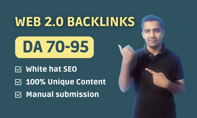 Gig Preview - Build web 2 0 backlinks manually for SEO rankings