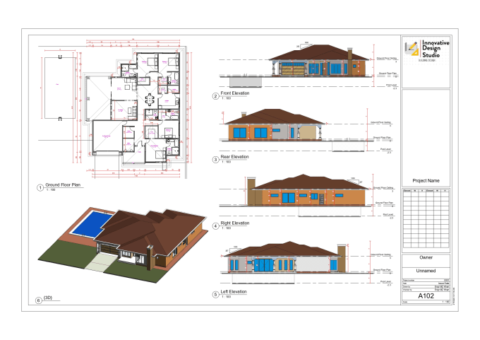 Gig Preview - Draft architectural blueprint for 2d house plan, floor plan