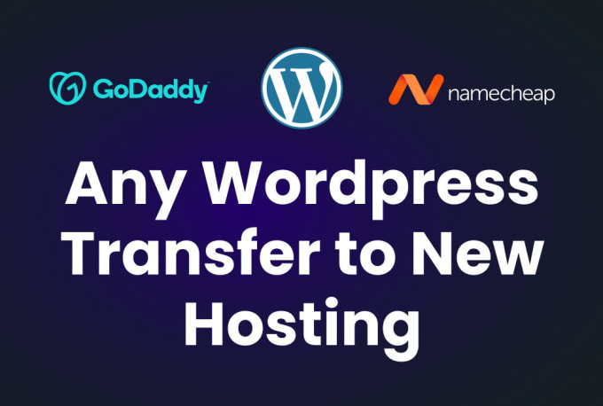 Gig Preview - Tranfer wordpress websites on your hosting and link domain