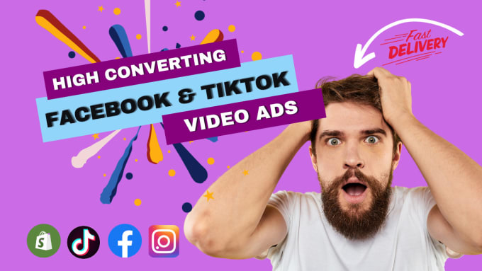 Bestseller - create shopify facebook video ads for products