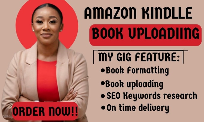 Gig Preview - Do amazon kdp book uploading,amazon book publish, paperback, format,ingram spark