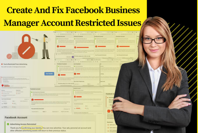 Gig Preview - Create and fix facebook business manager, ads account for your business grow