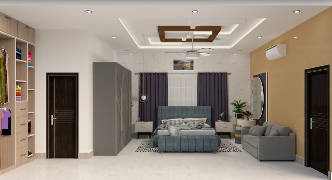 Bestseller - do interior designing and 3d modeling with quality rendering