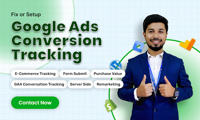 Bestseller - setup google analytics 4, ads conversion tracking via tag manager