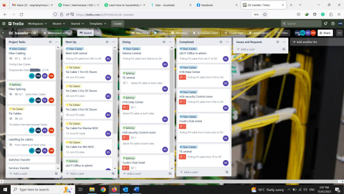 Gig Preview - Create a trello workspace for your project