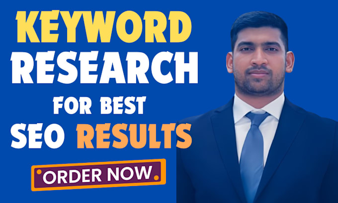 Gig Preview - Do the best SEO keyword research for your website