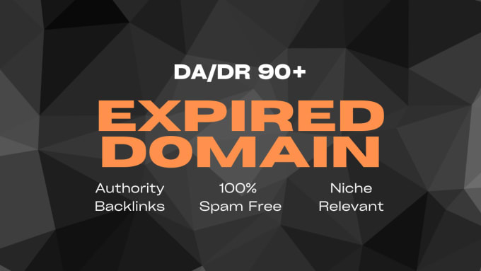 Gig Preview - Find high quality expired domains for your online business