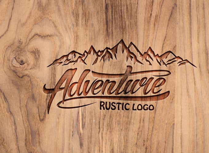 Gig Preview - Create awesome outdoor vintage retro and rustic logo design