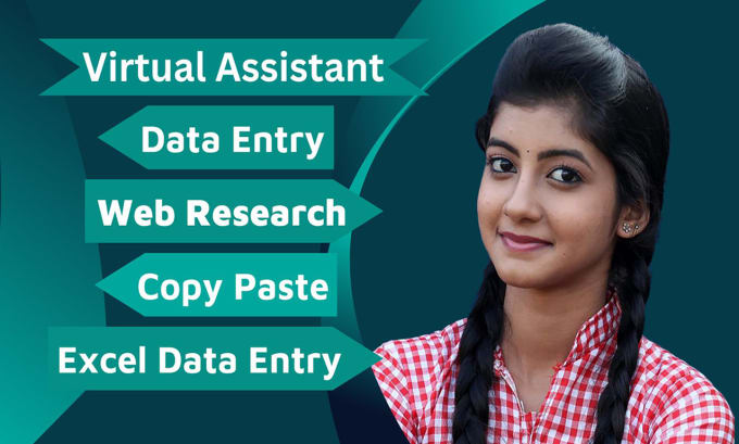 Bestseller - do data entry, web research, copy paste and excel data entry