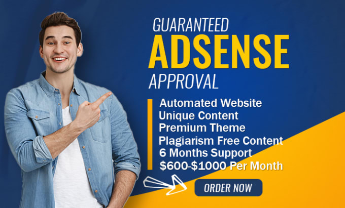 Bestseller - create website for google adsense approval