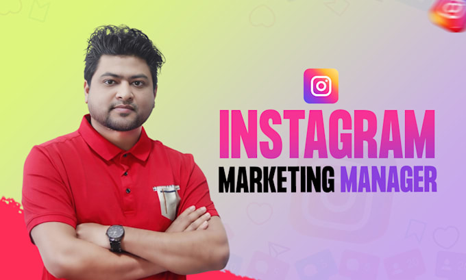 Gig Preview - Be your instagram marketing manager and content creator