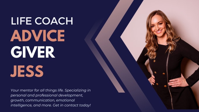 Gig Preview - Be your life coach and mentor