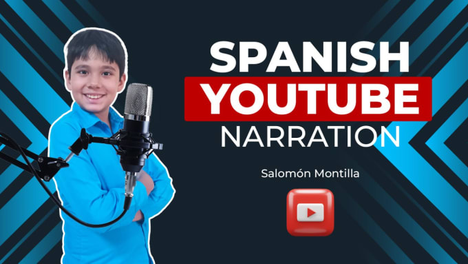 Gig Preview - Record a professional kid voiceover in spanish for youtube video, audio book