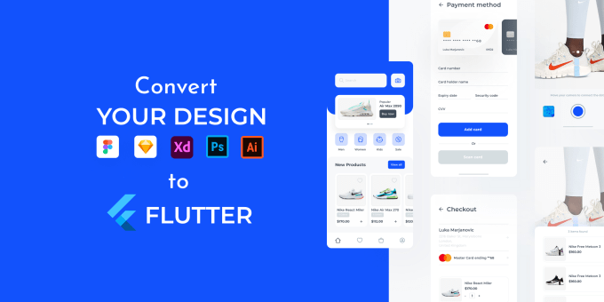 Gig Preview - Convert your app design into  flutter UI code