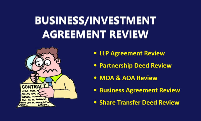 Gig Preview - Review of agreements and contracts