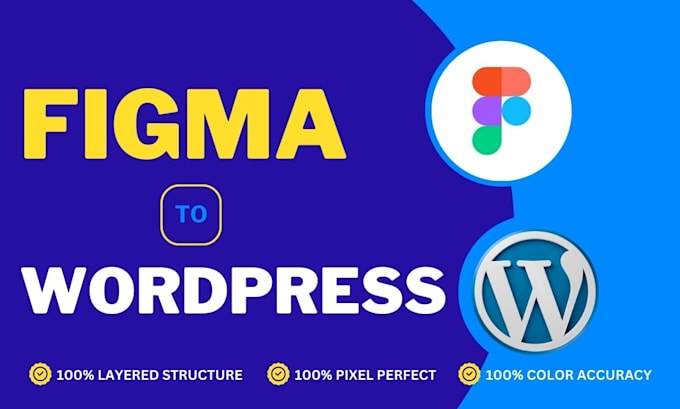 Gig Preview - Convert figma to wordpress, psd to wordpress, elementor