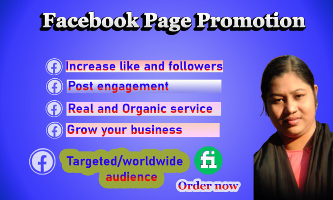 Gig Preview - Do facebook promotion and page promotion