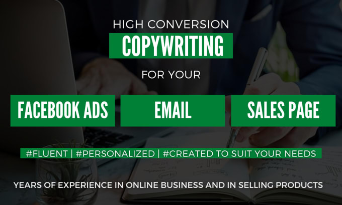 Gig Preview - Help you sell with words professional copywriting services at your fingertips