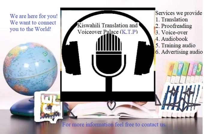 Gig Preview - Narrate your audiobook in kiswahili and bring it to life