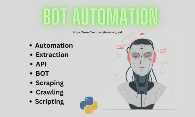 Gig Preview - Make python bots, browser automation and scrapers