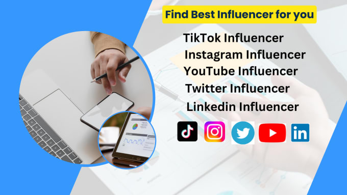 Gig Preview - Find best influencer for you