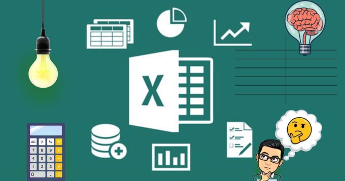 Gig Preview - Do excel advance task using power pivot, tables , graph and dashboard