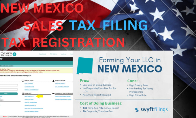 Gig Preview - Do nm sales tax registration without ssn,itin in 24 hrs