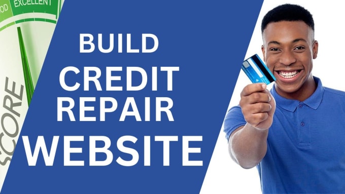 Gig Preview - Build a credit repair website or credit repair landing page