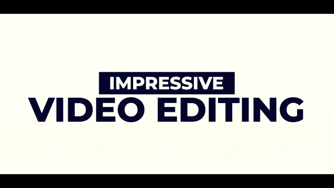 Gig Preview - Do professional video editing in 1 day