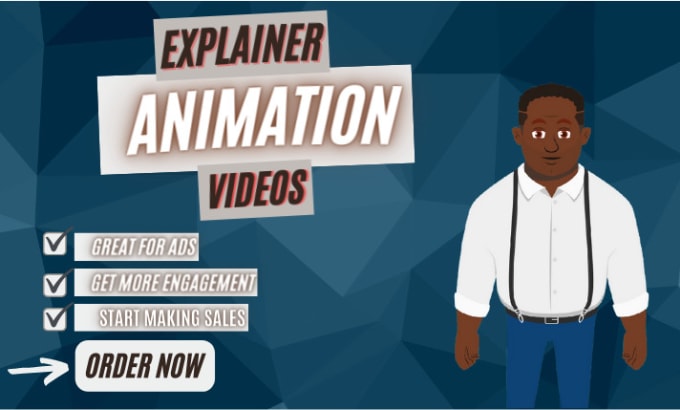 Gig Preview - Be your perfect 2d animated explainer video expert