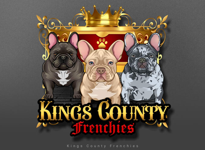 Gig Preview - Design a frenchie, kennel or dog logo