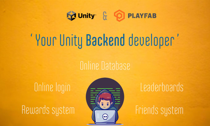 Gig Preview - Be your personal unity backend developer