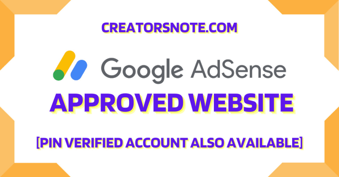 Gig Preview - Sell adsense approved websites