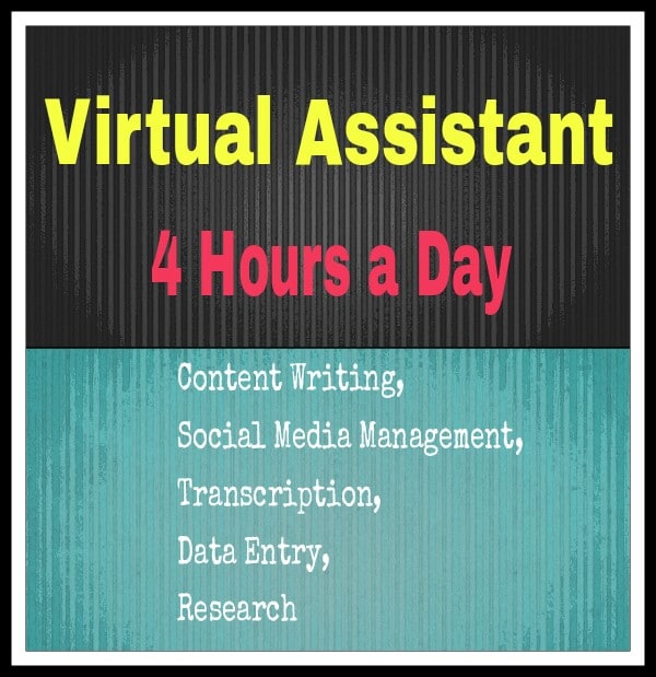 Gig Preview - Be your virtual assistant for 4 hours