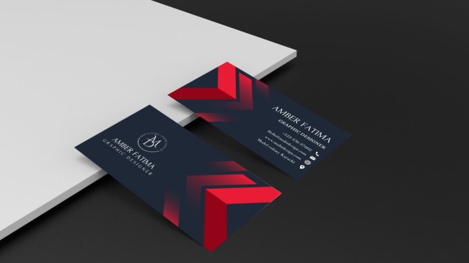 Gig Preview - Modern and stylish digital  business cards and visiting card