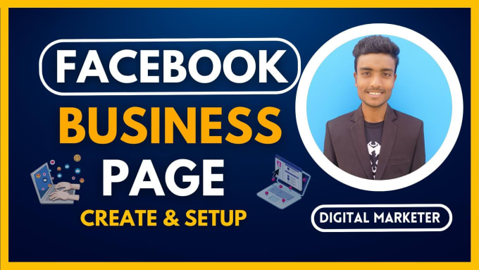 Gig Preview - Create and setup facebook business page or fan page,fb page,fb cover