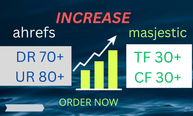 Gig Preview - Increase DR 70 plus, ur 80, plus  tf 30 plus ,  cf 30 plus