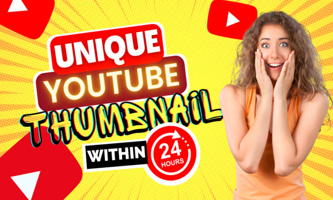 Gig Preview - Create eye catching youtube thumbnails to boost your views