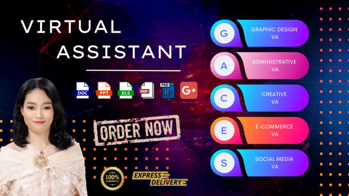 Gig Preview - Be your virtual assistant any time you want