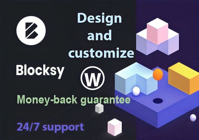 Gig Preview - Customize your blocksy theme to create a stunning wordpress site