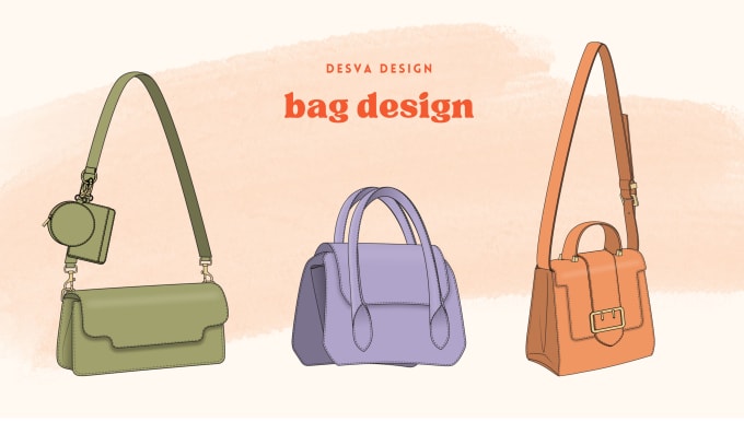 Gig Preview - Design fashion bag, handbag, purse, backpack and wallet