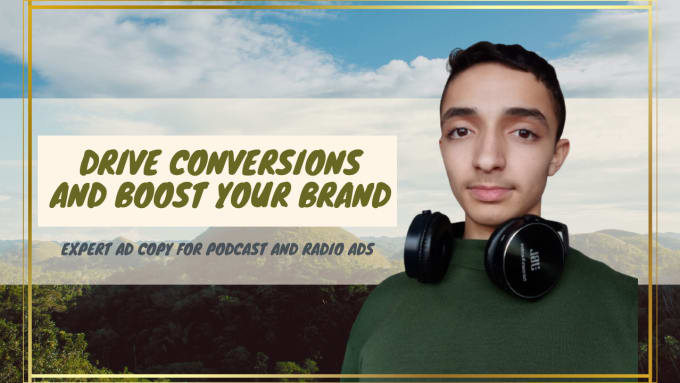 Gig Preview - Craft captivating ad copy for your podcast or radio ads