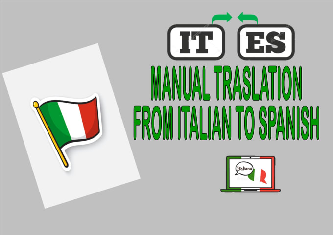 Gig Preview - Translate your texts from italian to spanish