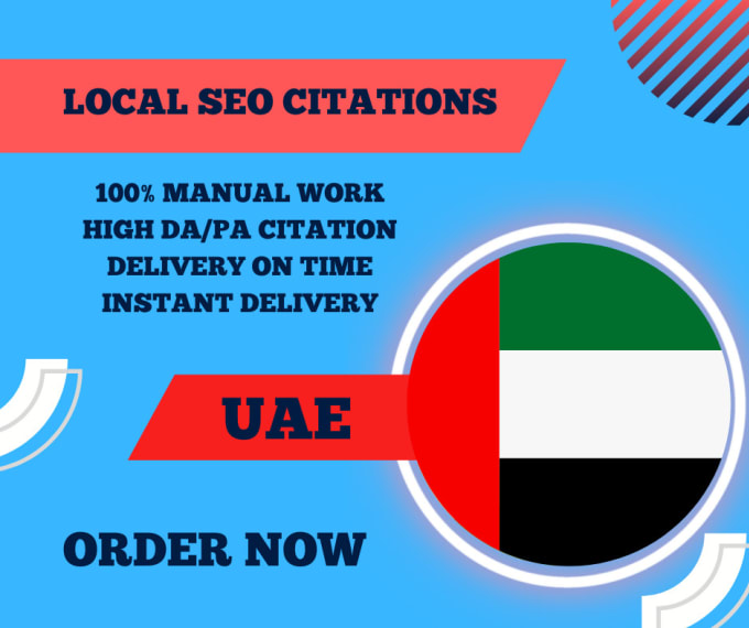 Gig Preview - Do live 350 uae local SEO citations and directory submission