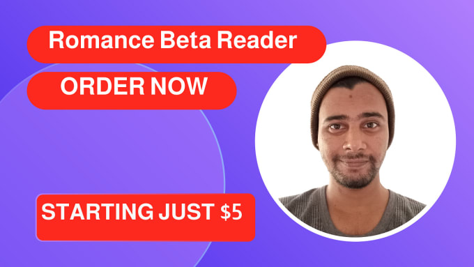 Gig Preview - Be your personal romance beta reader