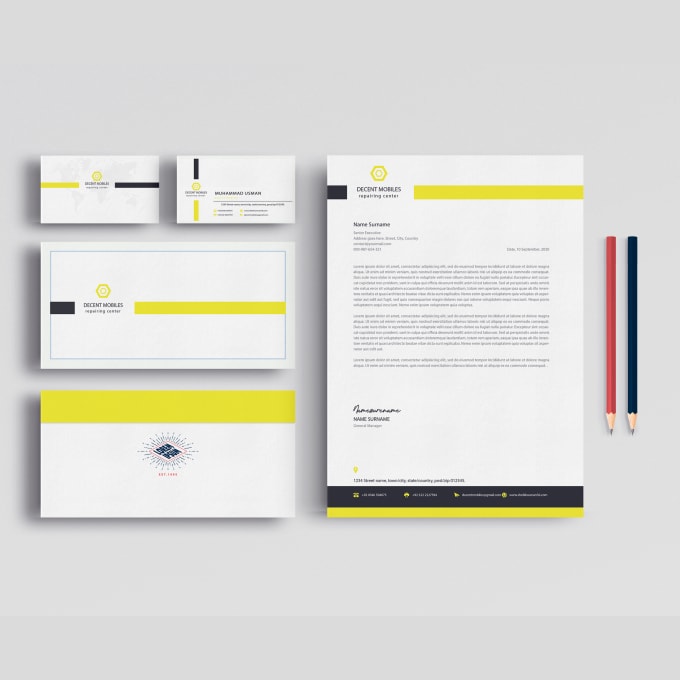 Gig Preview - Provide professional letterhead, price list, rate list, or invoice design