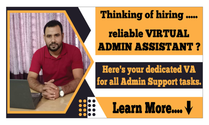 Gig Preview - Give admin support as administrative virtual admin assistant