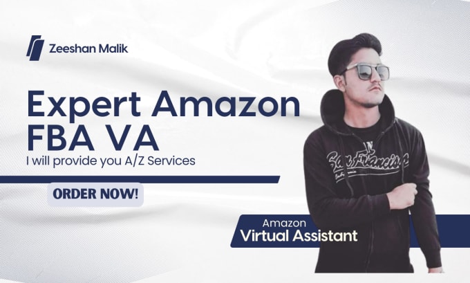 Gig Preview - Be your amazon virtual assistant, expert amazon fba virtual assistant